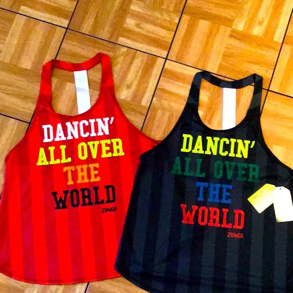 2 Zumba tops